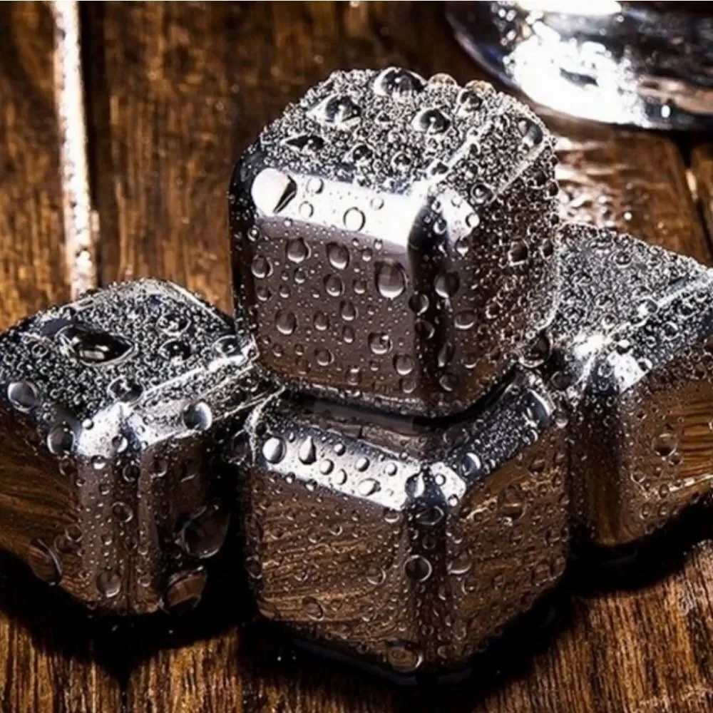 Metal ice cube